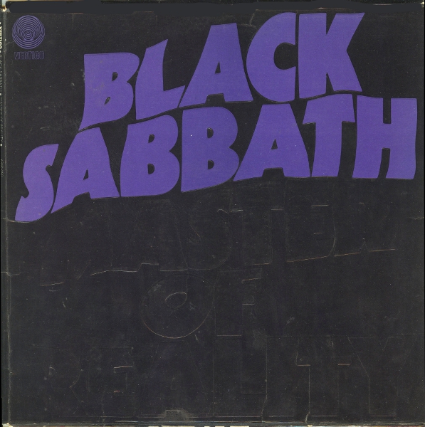 Black Sabbath Master of Reality album cover