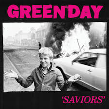 Green Day Saviors album cover
