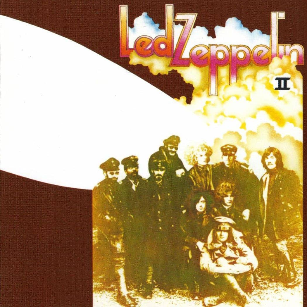 Led Zeppelin II (1969) album cover
