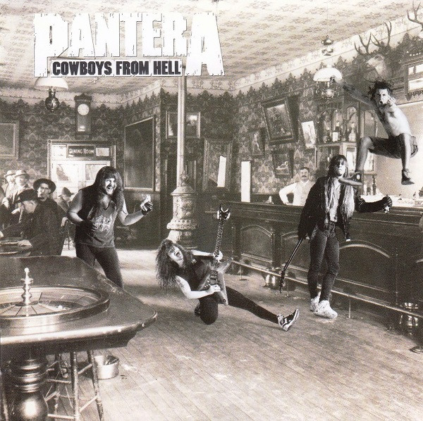 Pantera Cowboys from Hell album cover