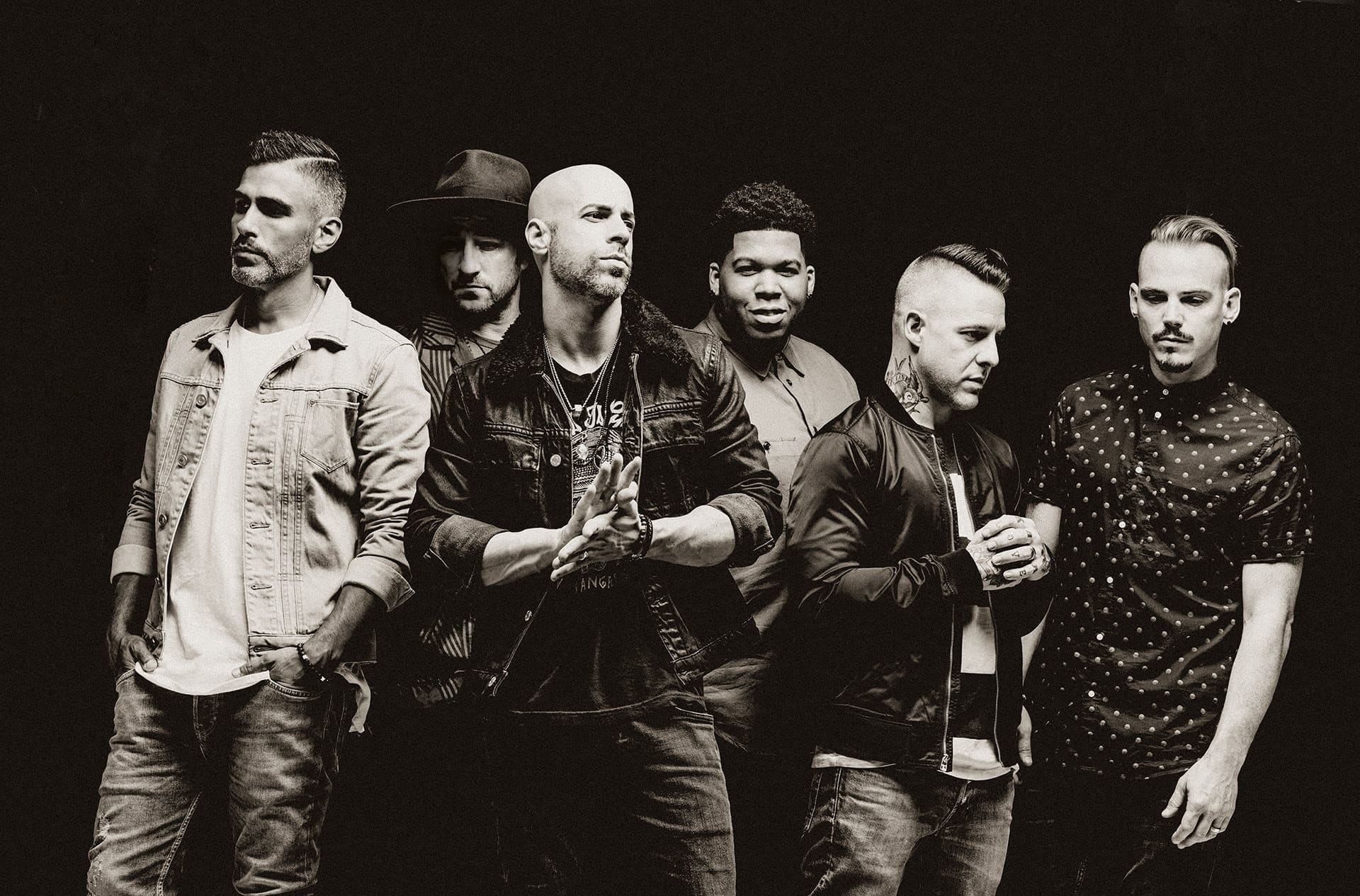 Daughtry performing live