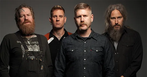 Mastodon performing live