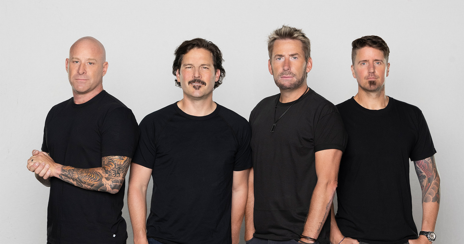 Nickelback performing live