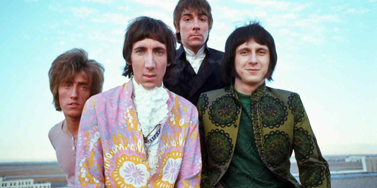 The Who performing live